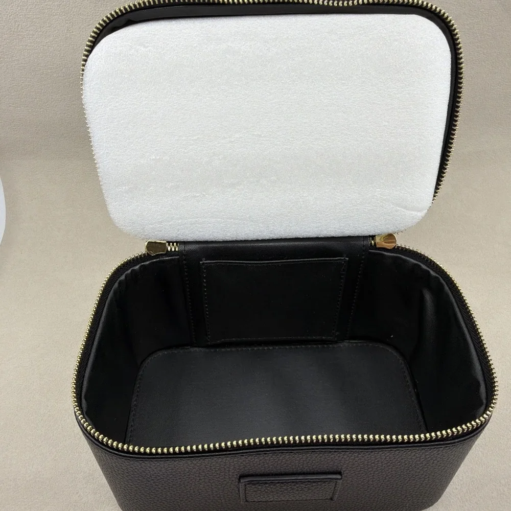 Étoile Mini Vanity Case in Black Croc NEW With Defects Please See All Photos